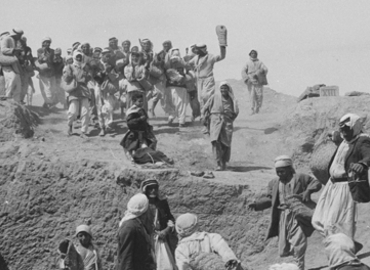 Le chantier de fouille de Nimrud 