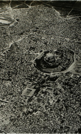 Vue aérienne d'Alep, © The Fouad Debbas Collection, Sursock Museum