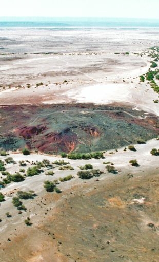 Un ancien volcan comme lieu d’habitation